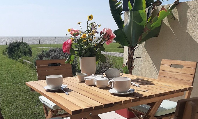 Quartier des Boucholeurs Appartement | Studio classé 3 étoiles RC accès direct à la mer, face à l'île d’Aix, Oléron .