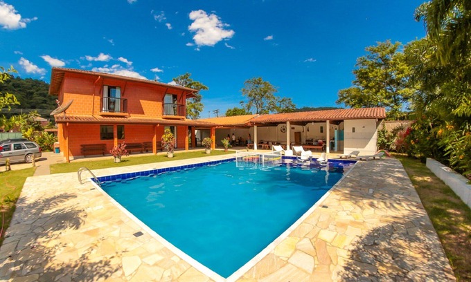 Sertao da Quina Maison | Recanto Baitaca Magnifique! Avec piscine, 4 chambres, 7 salles de bain - Ubatuba / Maranduba