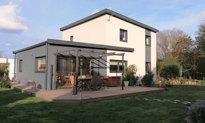 Trebeurden Maison | Maison en bois récente avec jardin, WIFI à 800m du centre de TREBEURDEN