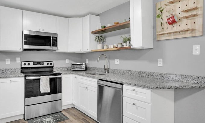 Middletown Maison | Recently Renovated Ranch House with Full Basement and Large Yard
