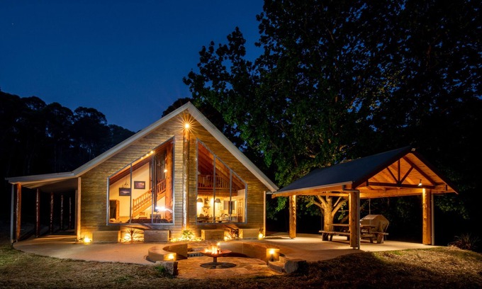 Porepunkah Cabine | Red Earth Lodge - cadre de brousse isolé