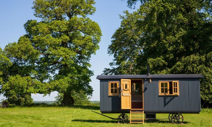 Stonor Cabine | Redwood - Shepherds hut