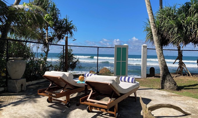 Matara Villa | Reef House - Villa de plage familiale près de Mirissa