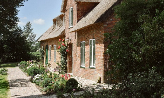 Uelvesbull Maison | großzüg. Chaumière Huus Uelvesbüll, Solitaire, 150m², 3 chambres, 2 salles de bains, 6 p.