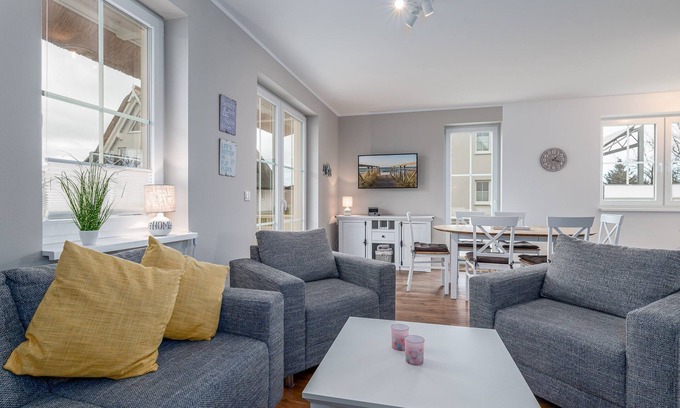Pepelow Maison | Reetdachhaus Reetidyll - Reetidyll am Haff WE 03 - Oberdorf 11 c