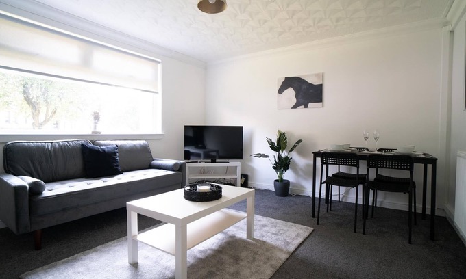 Airdrie Appartement | Appartement-Salle de bain privée séparée