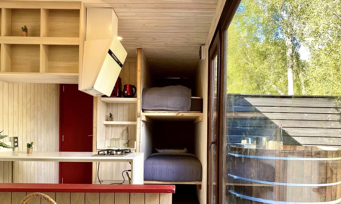 Los Lagos Appartement | Refugio 14 con tinaja caliente en el bosque