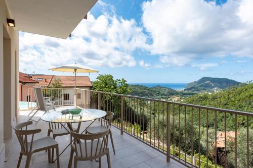 Casarza Ligure Appartement | Relais Le Torri in Verici with Private Pool