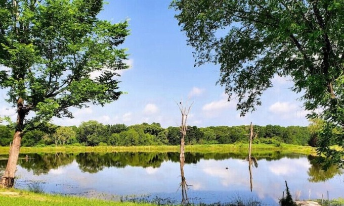 Miller Grove Maison | Relax and fish after shopping at first Monday