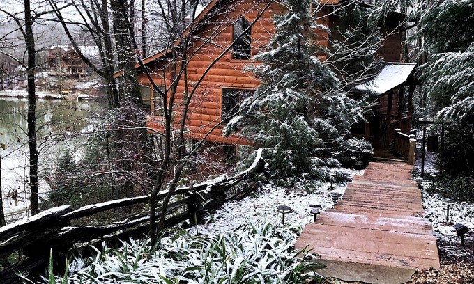 Ellijay Cabine | Détendez-vous au Lake Side Retreat