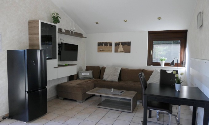 Haddorfer Seen Maison | "Relaxed time out in the Haselbusch vacation home: your home by the lake!"