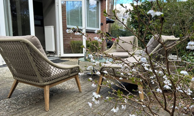 Spier Maison | Relaxen in Sfeervolle Bungalow Nabij Nationaal Park Dwingelderveld Drenthe