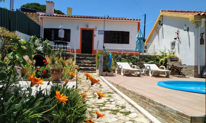 Charneca da Cotovia Maison | Maison de campagne relaxante à Sesimbra avec piscine