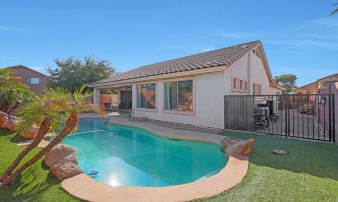Estrella Vista Maison | Relaxing Goodyear Getaway - Heated Pool - Near Ballpark