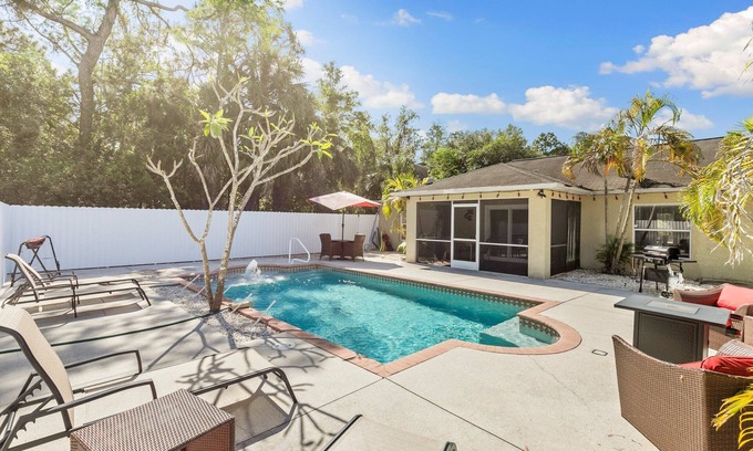 Rural Estates Maison | Relaxing Naples Home l Heated Pool l Family-Friendly