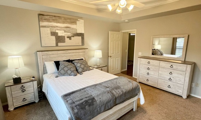 Stillwater Maison | Relaxing stay in Stillwater, OK! Enjoy and relax in in this spacious home.
