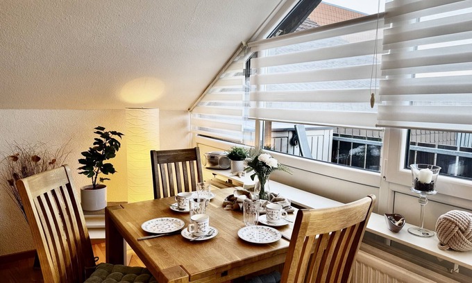 Horum Appartement | Relaxing time out in the Küstennest - 45sqm for 3 people with balcony!