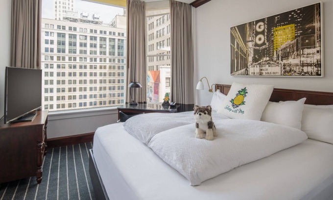 Downtown Chicago Hôtel | Reliance King Suite at Staypineapple, An Iconic Hotel, The Loop