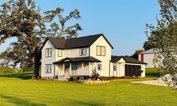 Coal Valley Autre | Available & Close to the John Deere Classic! Brand New 3 bed-3 bath Farmhouse!