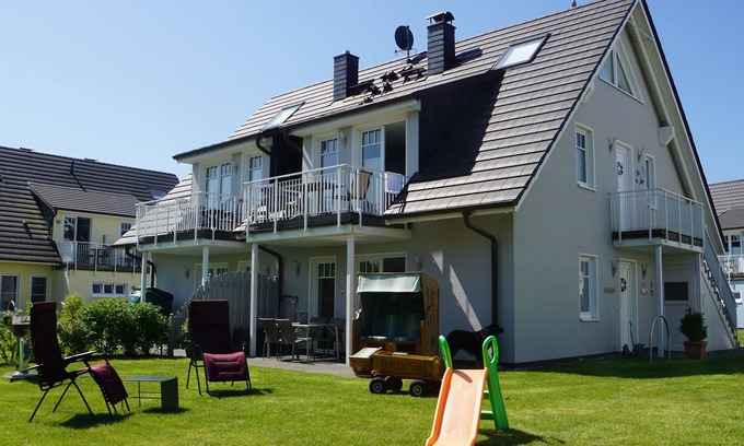Boergerende-Rethwisch Appartement | Ren. Appartement au rez-de-chaussée, WiFi, proche de la plage, partiellement clôturé, enfants-u. tierfreundl.