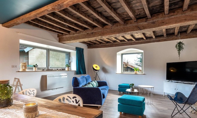 Cenans Cottage | Maison XVIIIe rénovée, 2 chambres, jardin, Wifi, animaux admis