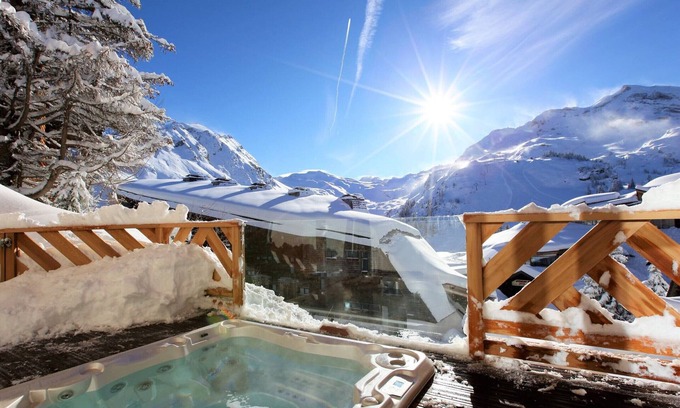 Avoriaz Chalet De Ski | Chalet rénové avec spa, hammam, sauna et jacuzzi - 12 pers - centre Avoriaz