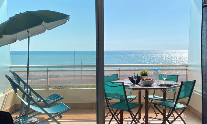 Saint-Hilaire-de-Riez Appartement | Appartement rénové vue mer - Esplanade St Jean de Monts - Wifi gratuit