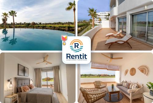 Motril Appartement | RentitSpain Apartamento Serena Terraza con vista a Golf