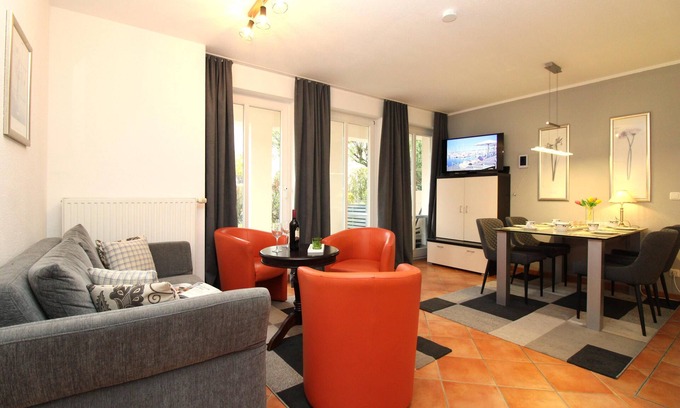 Kuehlungsborn Appartement | Res. Störtebeker WE 4:modern and very tastefully furnished 3-room apartment
