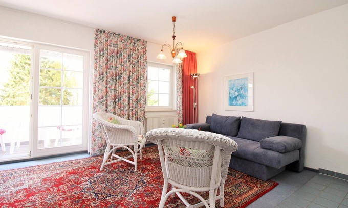 Wischuer Appartement | Res. Wischuer WE 22: friendly and bright 2-room apartment with balcony