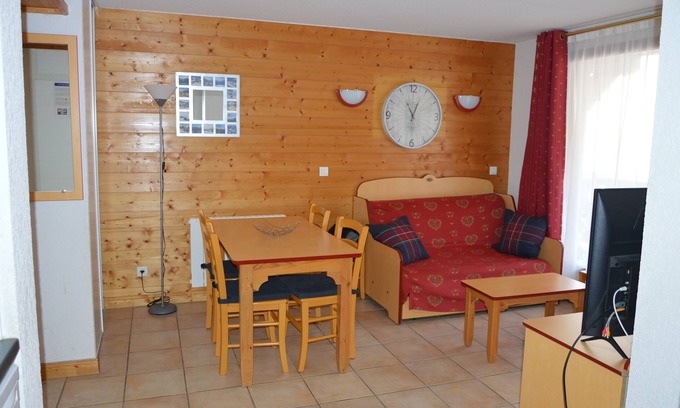 Aussois Appartement | Résidence *** Appt 4/6 personnes au pied des pistes avec garage