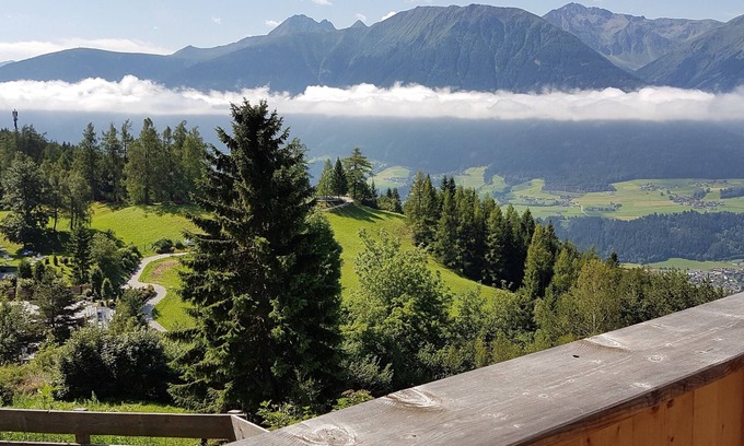 Mosern Appartement | Résidence Berghof dans le "Schwalbennest" du Tyrol