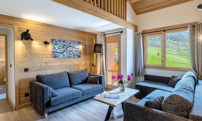 Belle Plagne Appartement | Residence W 2050 Belle Plagne - 4 Room Duplex Apartment 8/10 People with Sauna - Saturday