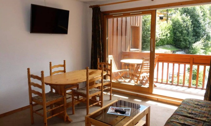 Meribel Centre Appartement | Appartement 2 pièces 4 personnes situé à Méribel centre avec piscine extérieure et proche des commerces