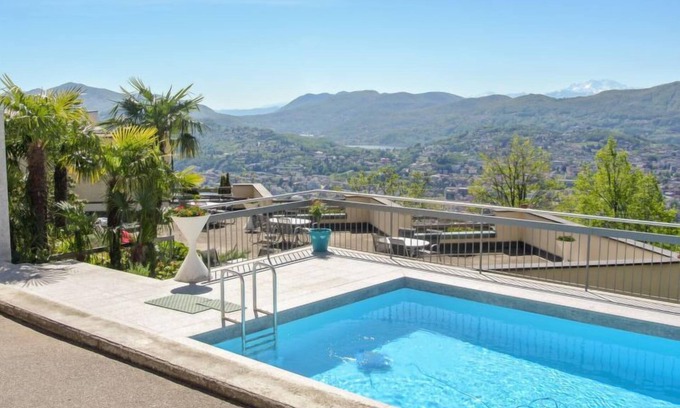 Lugano Appartement | Residenza Monte Bré - Apt.204 Haus1 by Interhome