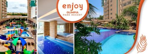 Queiroz Appartement | Resort Enjoy Olímpia SP