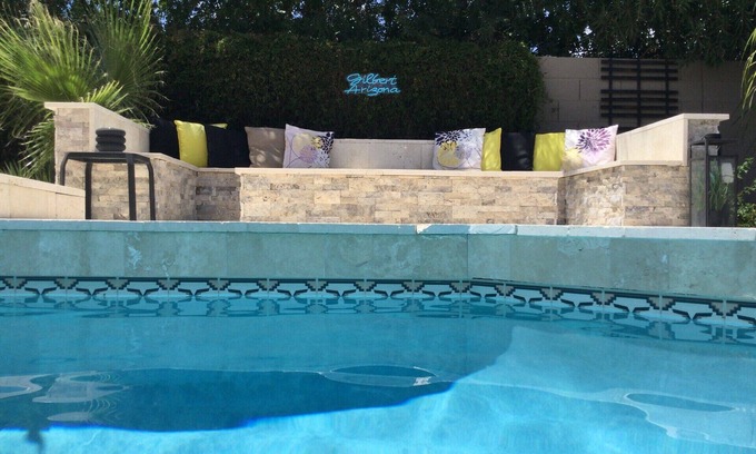 Gilbert Maison | Resort-style living in Gilbert- heated pool/firepit/billiards & game room, 4bdrm