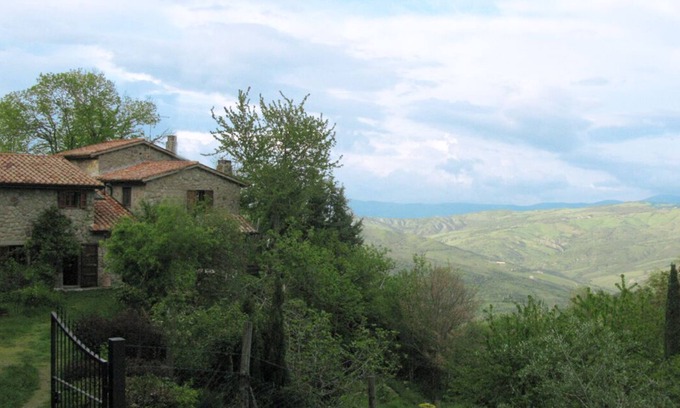 Abbadia San Salvatore Maison | Ferme restaurée sur les collines toscanes