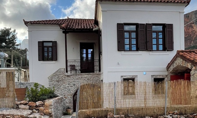Leonidio Villa | Remodeled traditional stone villa, close to beach, climbing, hiking and more!