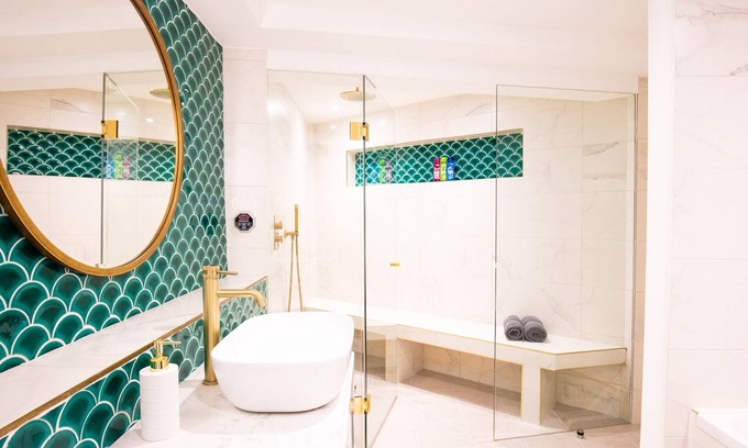 Coldharbour Appartement | Retreat with Steam room, KING bed near tube