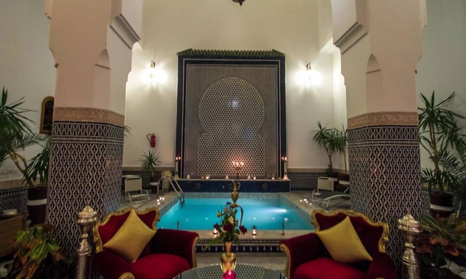 Layoun Lit Et Petit-Déjeuner | Riad Authentic Palace & Spa - Kenza