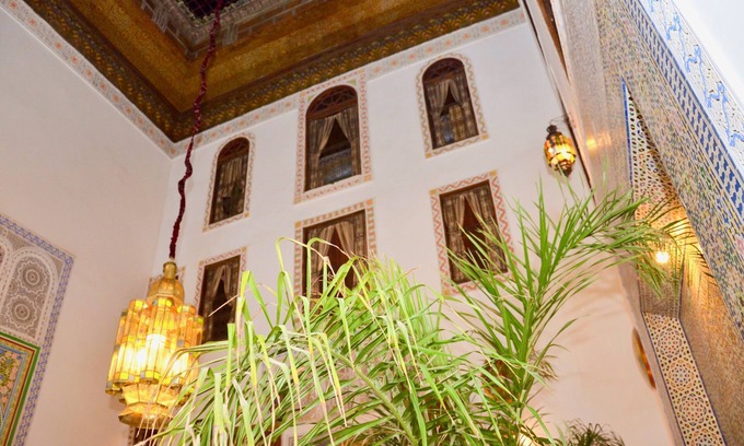 R'habet Zbib Maison | Riad Le patio de Fes - Vanille