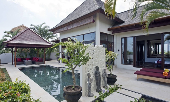 Tegal Mengkeb Villa | Vue sur le champ de riz Sahaja Villa 1 à Bali paisible