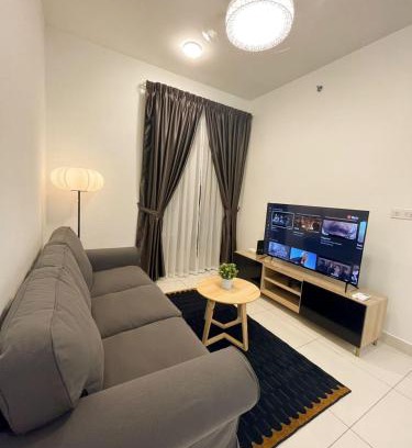 Jenjarom Appartement | Rimbayu Amber Residence 3BR Quayside Mall Near to Masha Oasis Tenby KLIA