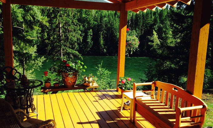 Clearwater Maison | River House - 3 chambres 2 porches couverts cadre unique sur la rivière Clearwater