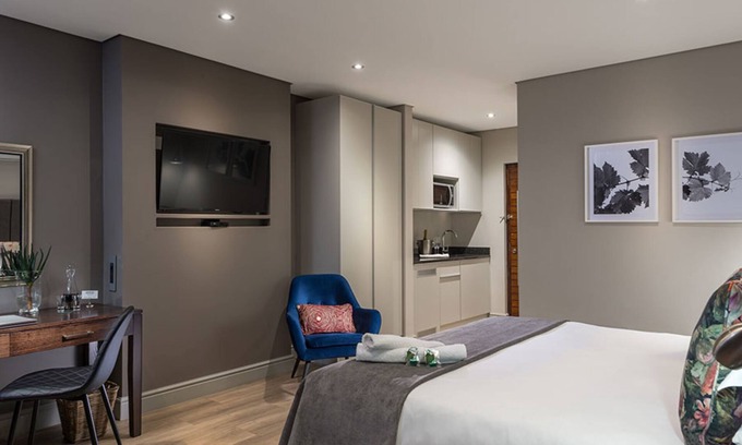 Upington Lit Et Petit-Déjeuner | River Place Manor - Chambre Double ou Lits Jumeaux de Luxe B