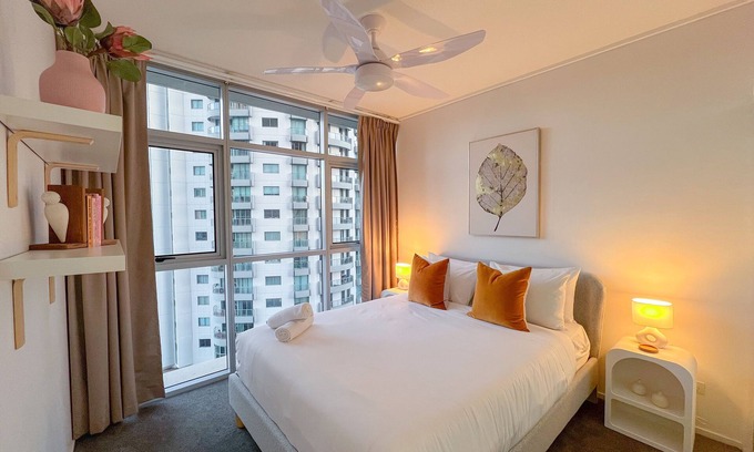 Brisbane Central Business District Appartement | River Views | 2 Bed 2 Bath Apt + Secure Parking