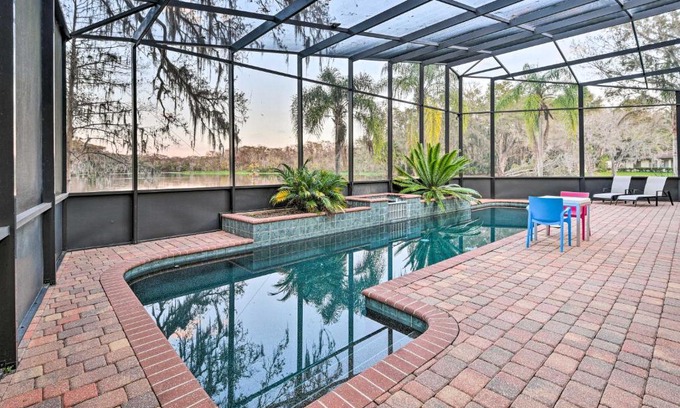 Glenwood Maison | Riverfront DeLand Home with Pool, Near Daytona!