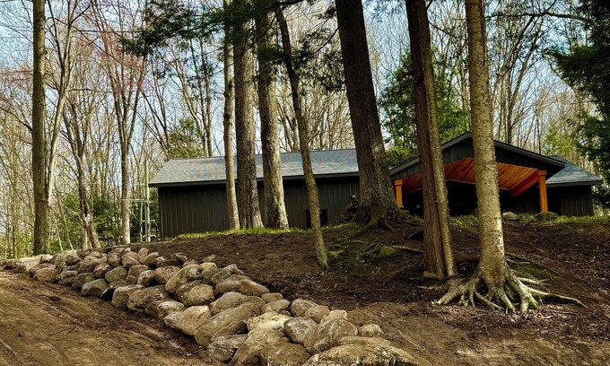 Grant Maison | Riverfront Serenity, Rustic Charm and World Class Fishing on the Muskegon River.