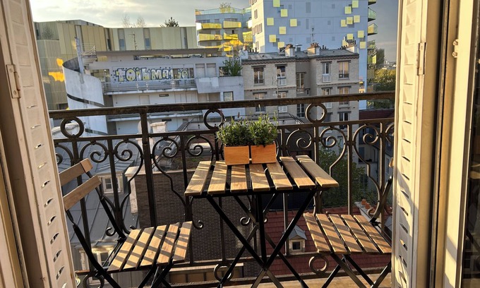 Bercy Appartement | Riverside Aparatment with Balcony